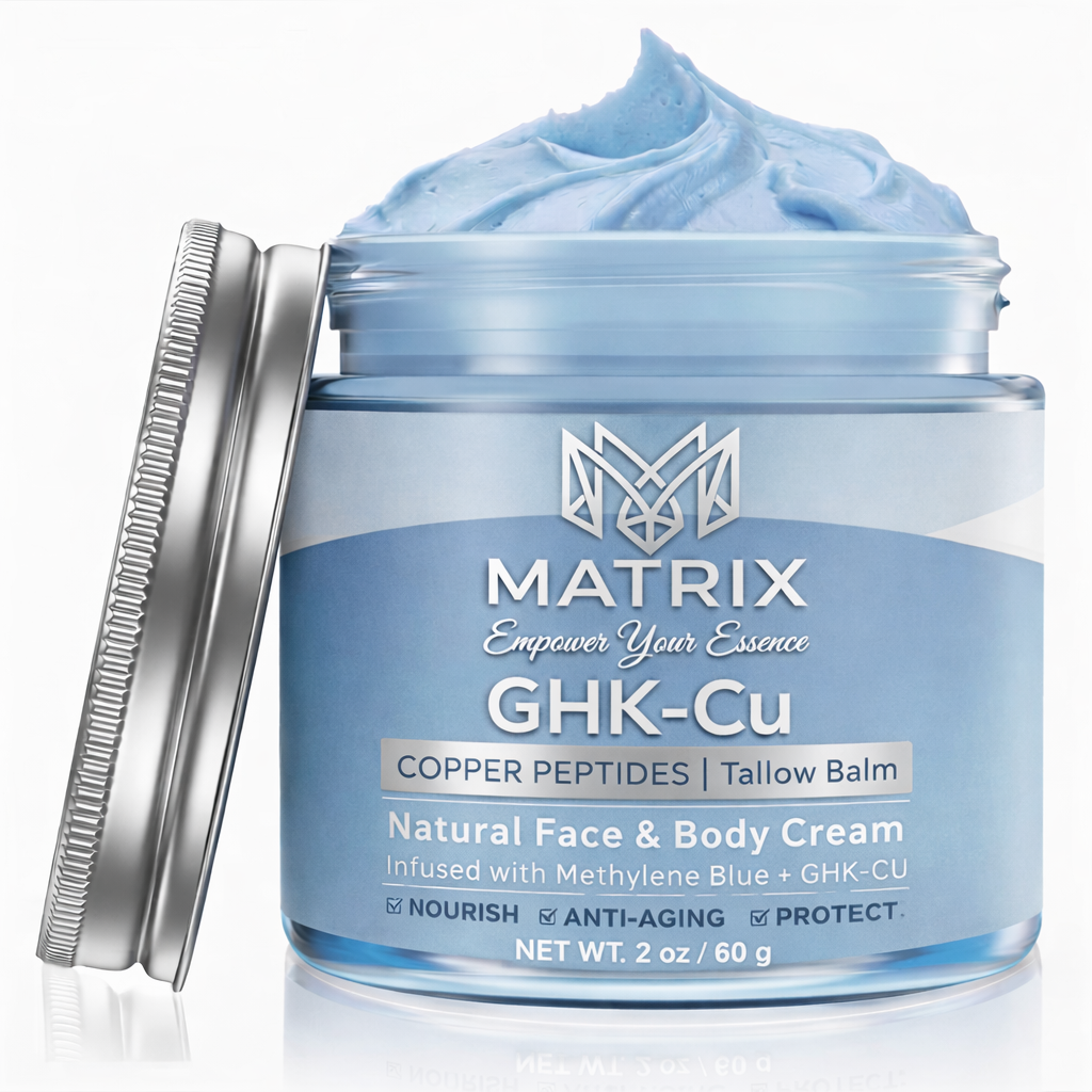 MATRIX GHK-Cu copper peptides tallow balm concept