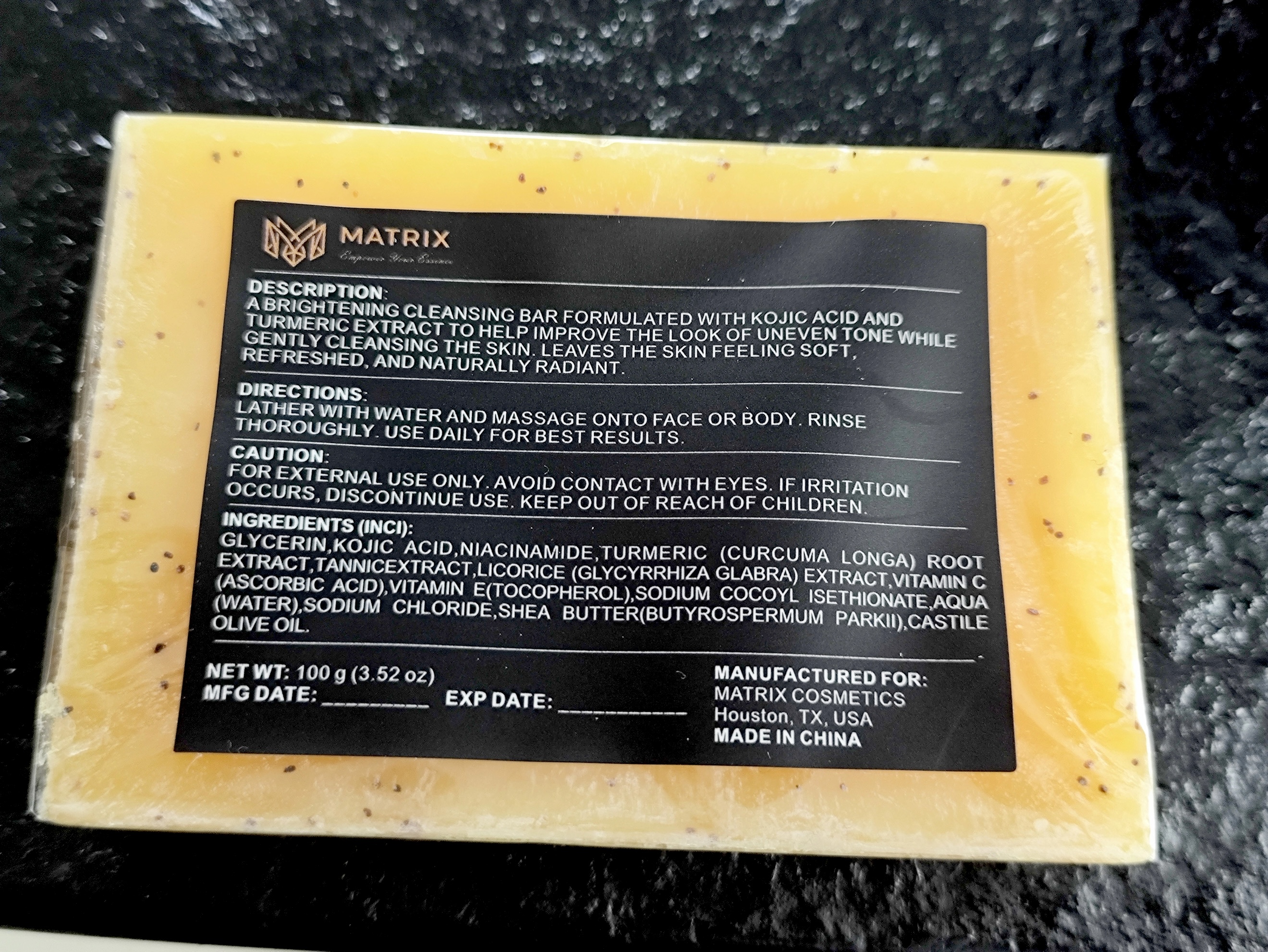 MATRIX premium hair wax close-up